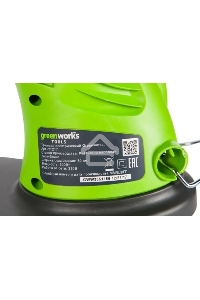 Триммер электрический GREENWORKS GST5033 21217 нижний двигатель 500Вт леска 1.6мм 33см