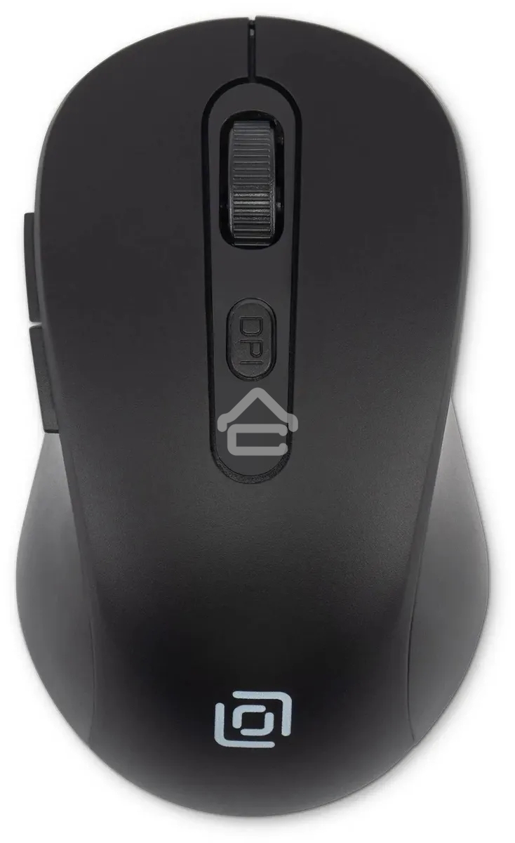 Мышь беспроводная Oklick 677MW черный, 1600 dpi, радиоканал, USB, кнопки - 6