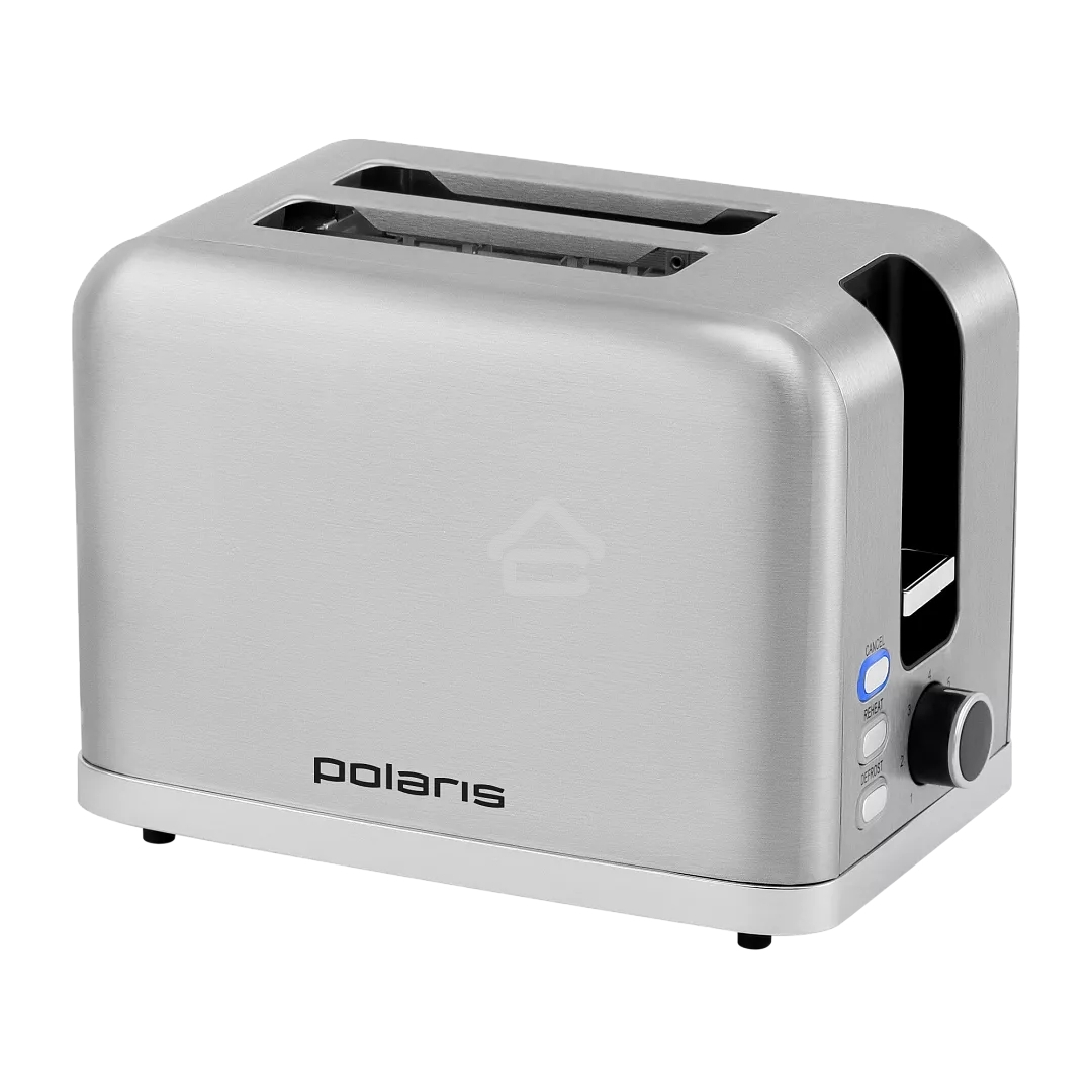 Тостер Polaris PET 0923, 930Вт, нержавеющая сталь