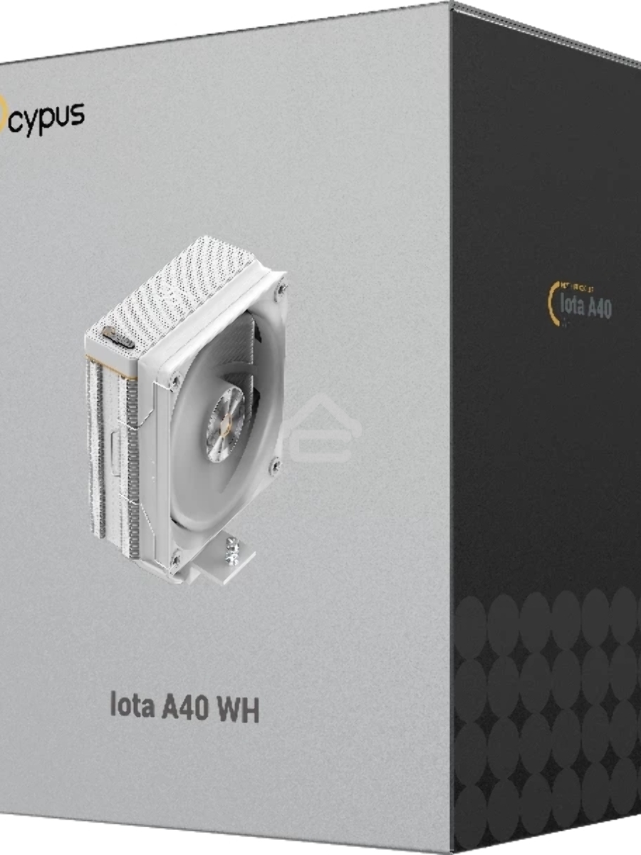 Cooler Ocypus Iota A40 WH Iota-A40-WH белый 120мм алюминий+медь 2000rpm 29db 4-pin 220W 156мм