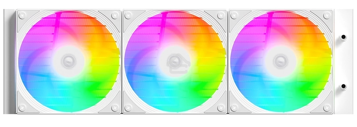 Система жидкостного охлаждения ID-Cooling FX360 Inf ARGb белый 120мм алюминий+медь 2000rpm 27.2db 4-pin 350W