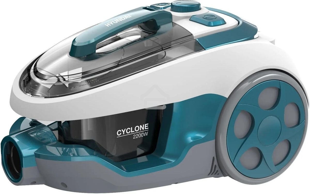 Пылесос Hyundai HYV-C3500 2220Вт белый/бирюзовый