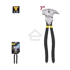 Плоскогубцы многофункциональные 5-в-1 Deli DL100310 250мм, (молоток, кусачки, гвоздодер, зажим, обжим) прорезиненная рукоять