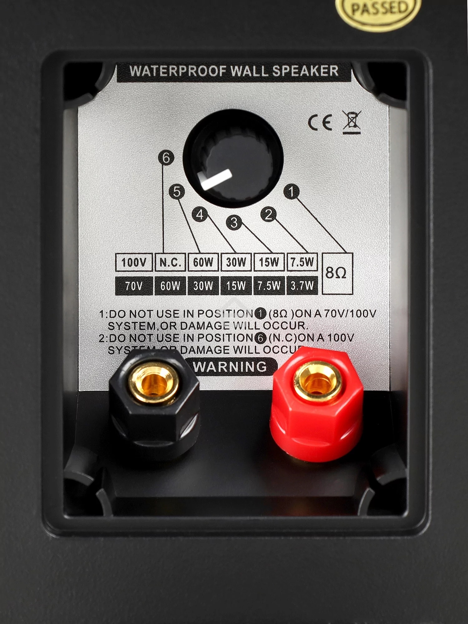 Акустическая система Intrend ITSPK-MSK6-B двухполосная, корпусная: 6