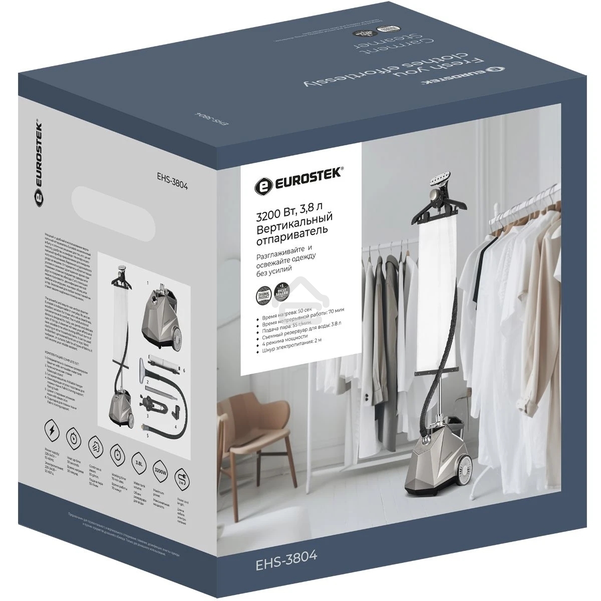 Отпариватель Eurostek EHS-3804