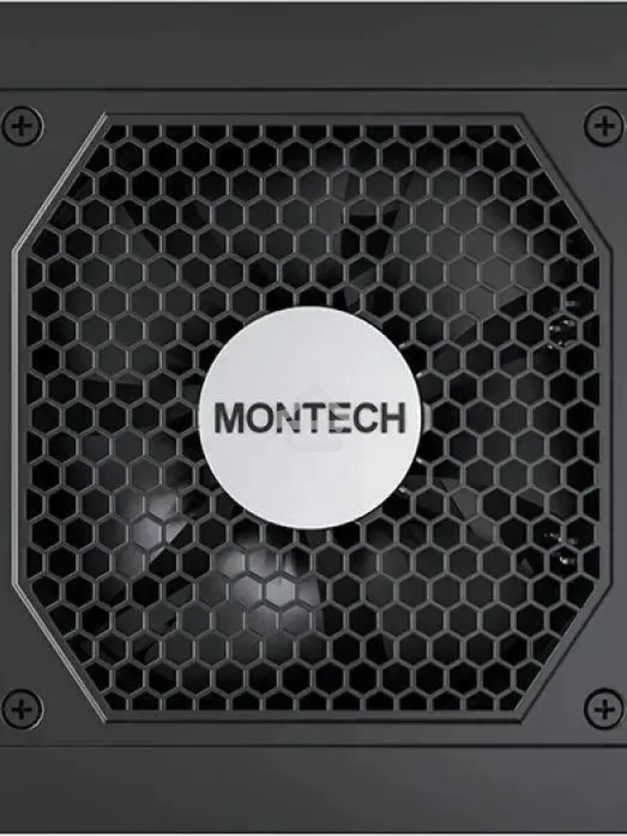 Блок питания Montech ATX 750W CENTURY GOLD G5, 750 Вт, 80 PLUS GOLD, 120 мм, модульный, чёрный