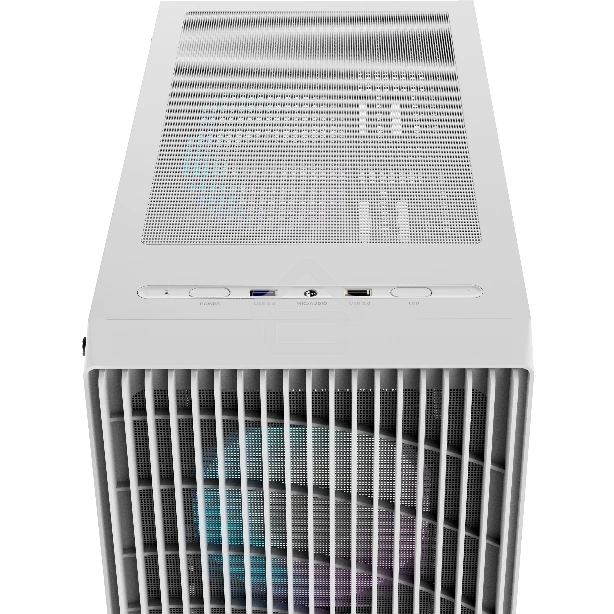 Компьютерный корпус Ocypus Gaммa C70 WH ARGB ATX/win/белый/4 ARGB fans/no PSU/Tempered Glass