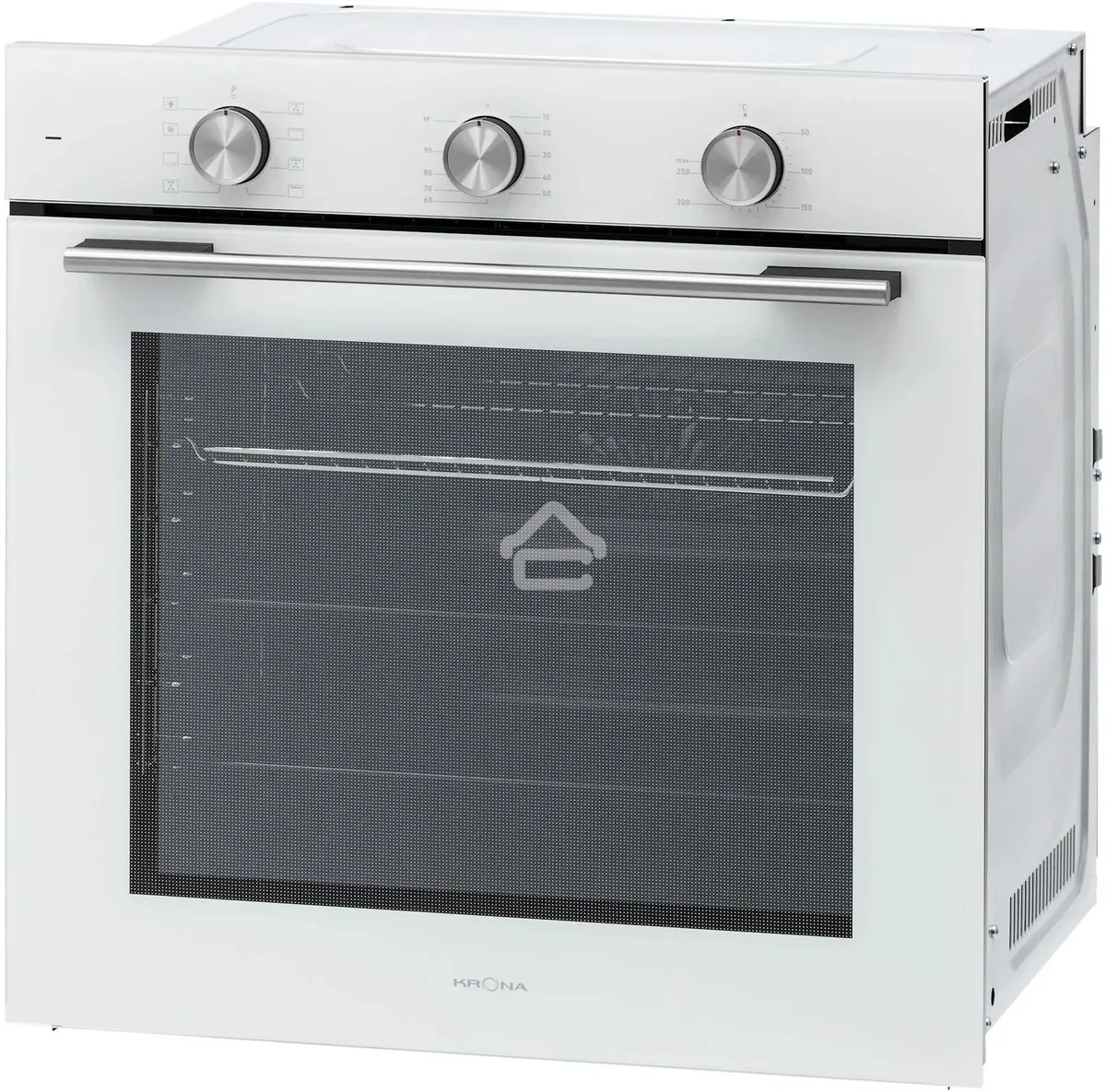Духовой шкаф электрический встраиваемый Krona BIRNE 60 WH белый