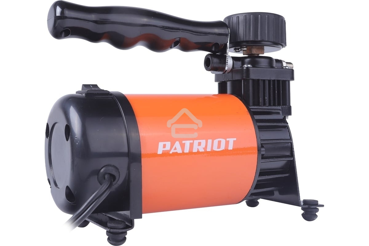 Компрессор автомобильный Patriot CC 1340 черный/оранжевый