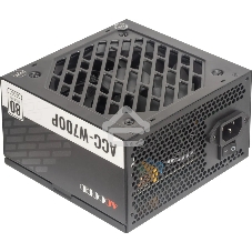 Блок питания Accord ACC-W700P, 700Вт, 80 PLUS WHITE, 120мм, черный