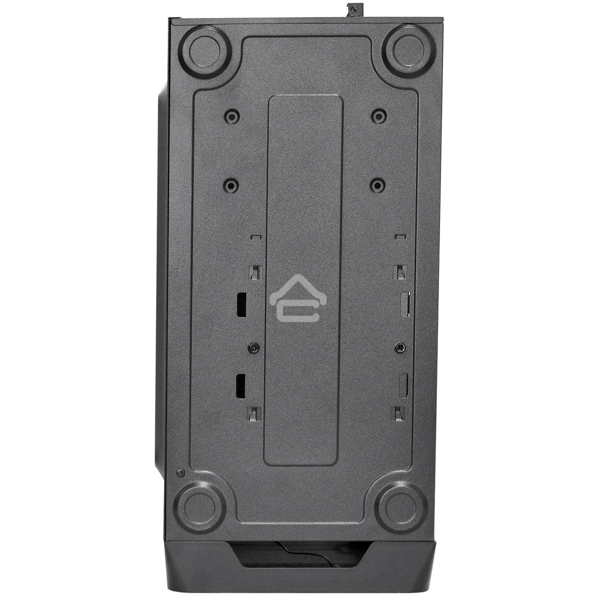 Компьютерный корпус Miditower ExeGate XP-332 Black, ATX, (XP400, Black,120мм), 2*USB, Audio