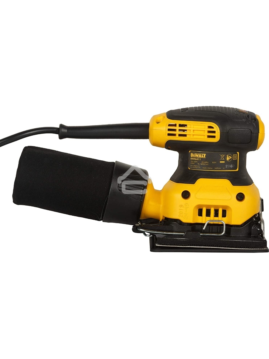 Вибрационная эксцентриковая шлифмашина сетевая DeWALT 230 Вт. 125 мм. DWE6411