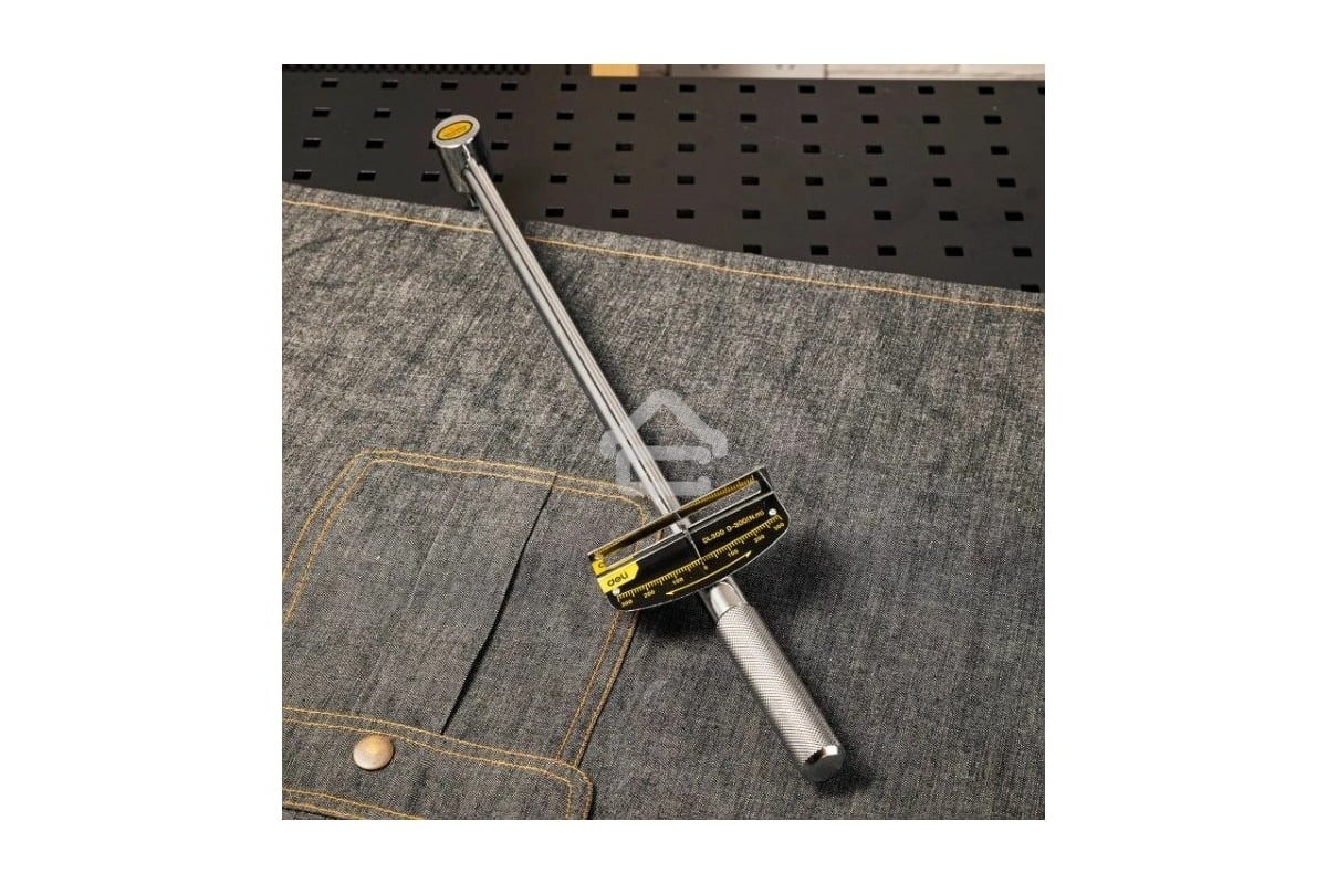 Динамометрический ключ Deli DL300 0-300Нм, 1/2