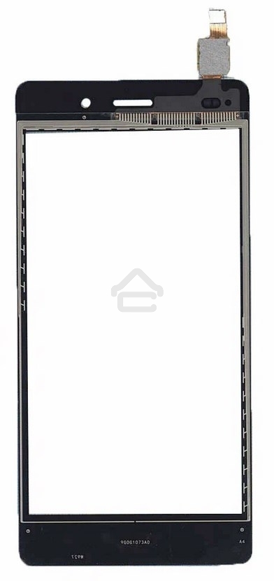 Сенсорное стекло (тачскрин) для Huawei P8 Lite, черное