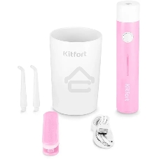 Ирригатор Kitfort КТ-2957-1 розовый/белый