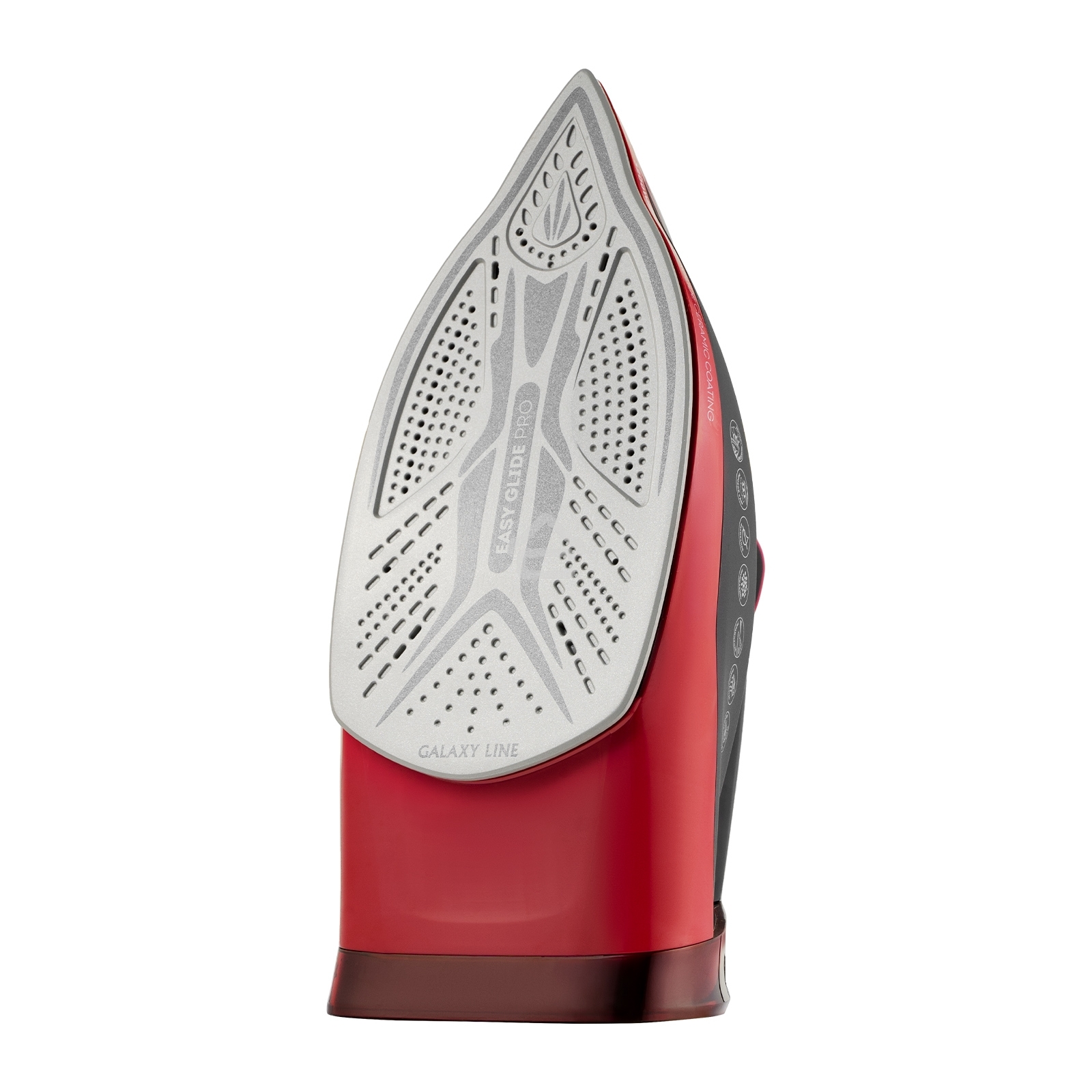 Утюг паровой Galaxy GL 6133 черный с розовым