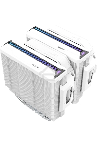 Кулер для процессора Alseye W700-W(USA) белый, 120 мм, алюминий/медь, 2200 об/мин, 35.3 дБ, 4 pin, 230 Вт, 159 мм