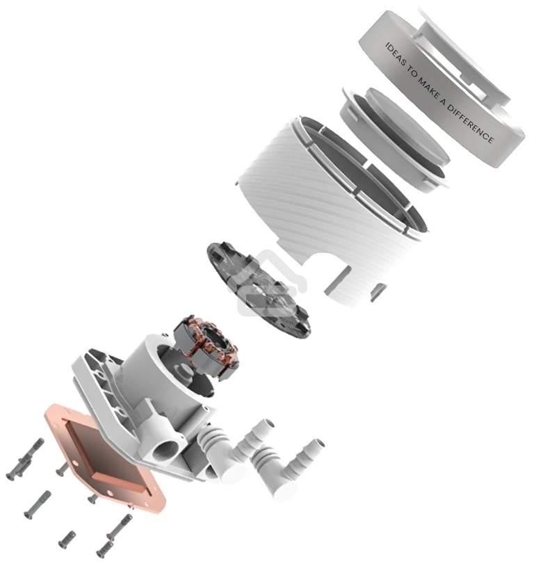 Система жидкостного охлаждения ID-Cooling FX360 Inf ARGb белый 120мм алюминий+медь 2000rpm 27.2db 4-pin 350W