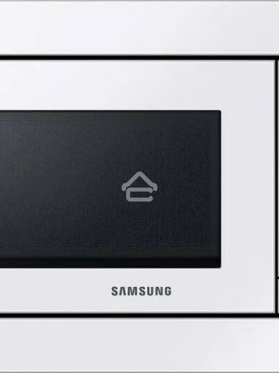 Микроволновая печь встраиваемая Samsung MS23A7118AW/BW белый, 23 л, 800 Вт, переключатели - сенсор