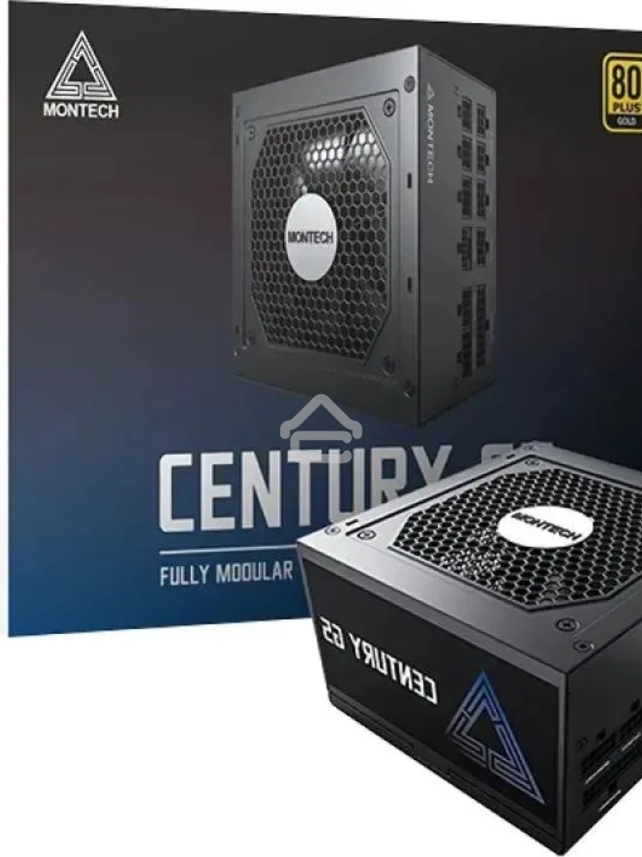 Блок питания Montech ATX 750W CENTURY GOLD G5, 750 Вт, 80 PLUS GOLD, 120 мм, модульный, чёрный
