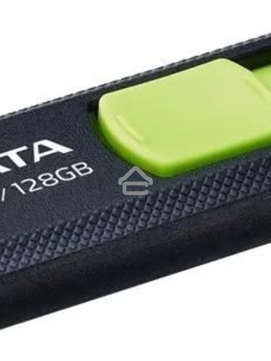 Флеш диск A-Data 128Gb Type-C UC300 ACHO-UC300-128G-RBK/GN USB3.2 черный/зеленый