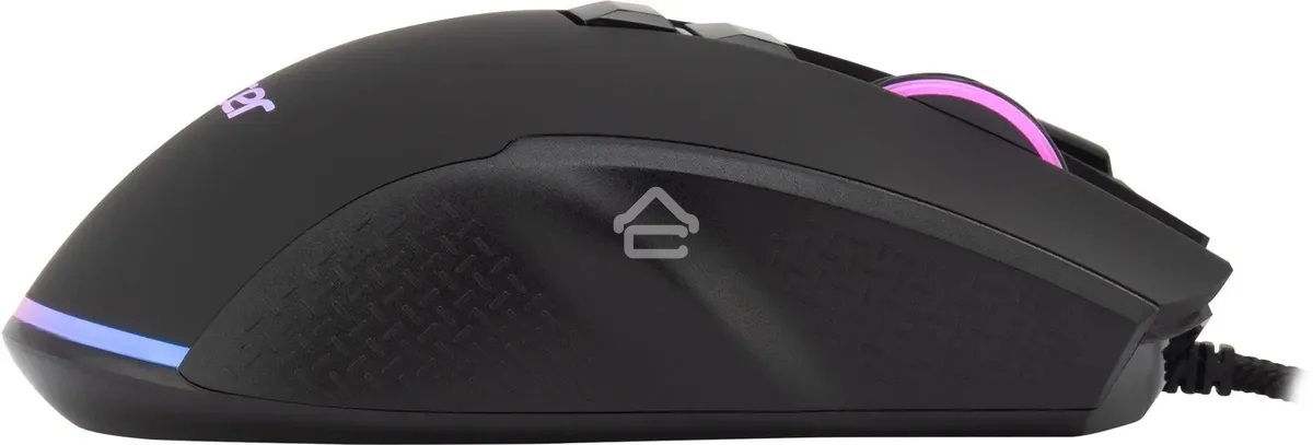 Мышь проводная Acer OMW180 черный, 6400 dpi, USB, кнопки - 9