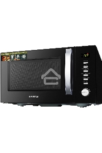 Микроволновая печь Hyundai HYM-D3028 черный/серебристый, 23 л, 900 Вт, переключатели - кнопки/поворотный механизм
