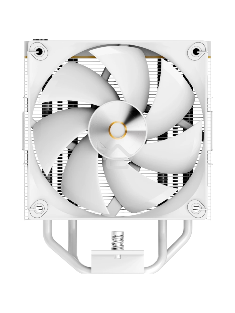 Cooler Ocypus Iota A40 WH Iota-A40-WH белый 120мм алюминий+медь 2000rpm 29db 4-pin 220W 156мм