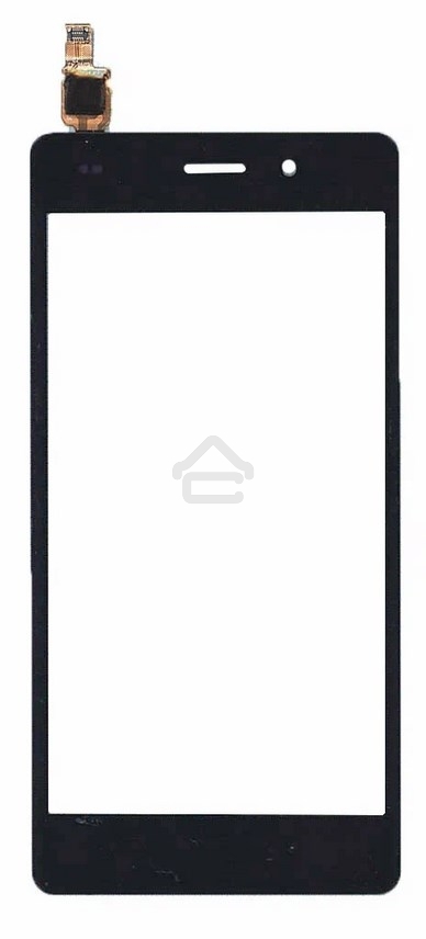 Сенсорное стекло (тачскрин) для Huawei P8 Lite, черное