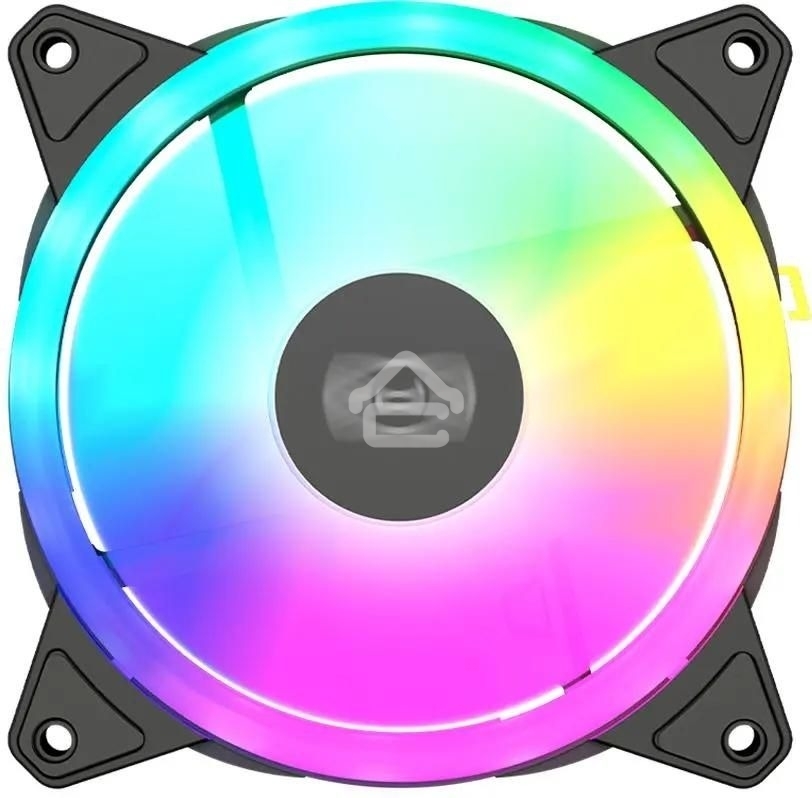 Вентилятор для корпуса PcCooler F3 T120 ARGb 120х120x25 черный 4-pin 21.6дБ (F3-T120BKAM1-GL) Ret