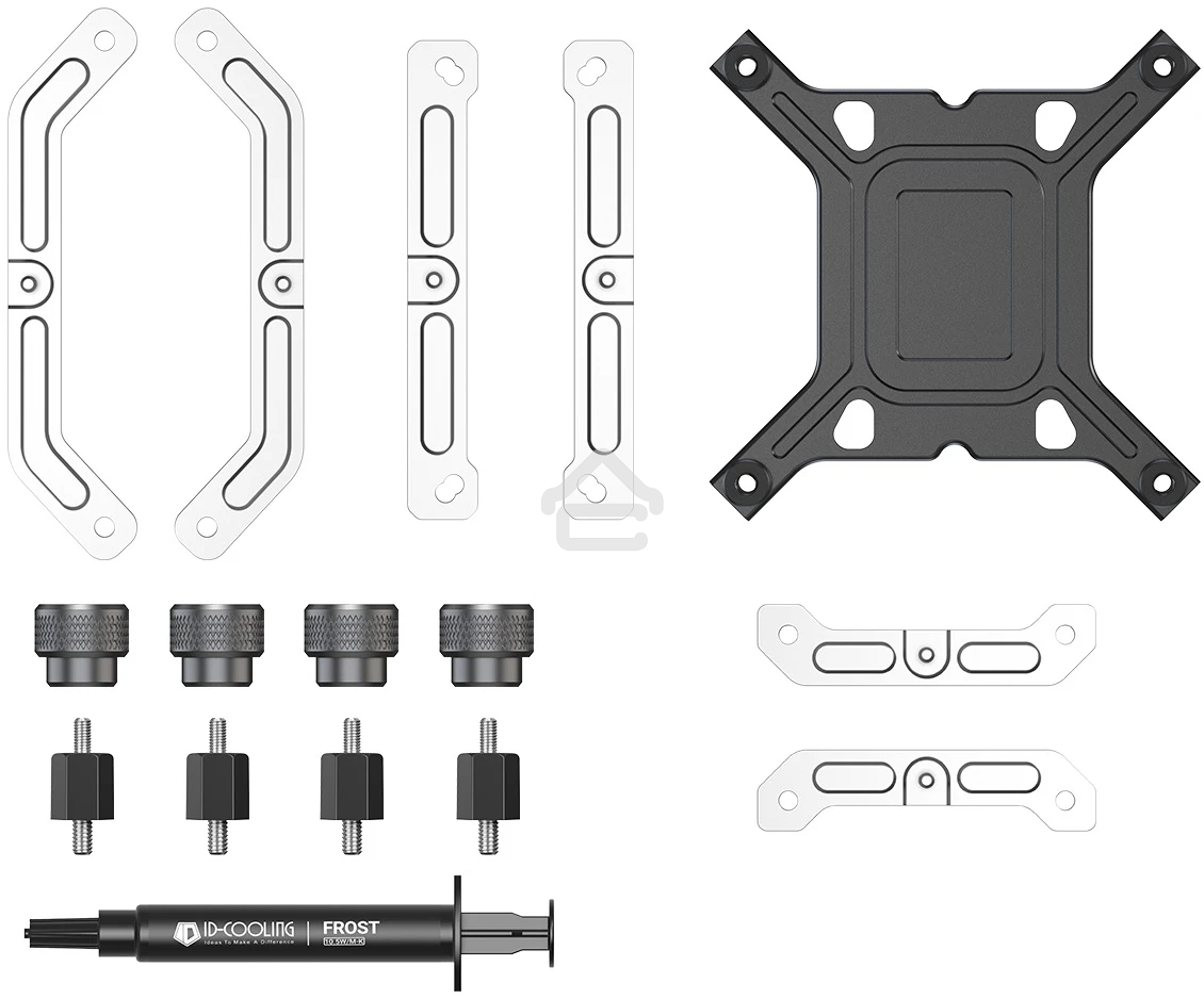 Система жидкостного охлаждения ID-Cooling FX360 Inf ARGb белый 120мм алюминий+медь 2000rpm 27.2db 4-pin 350W
