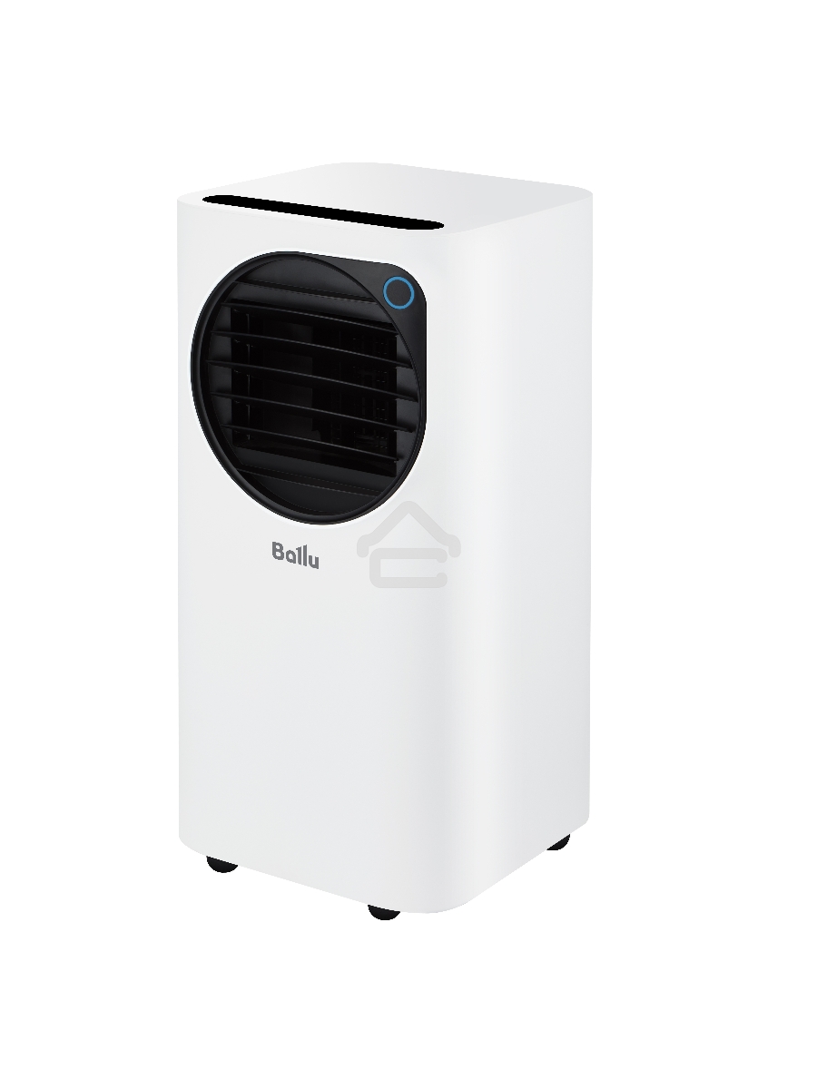 Кондиционер мобильный Ballu Eclipse BPAC-10 EPW/N6 10000 BTU, 24 м², 50 дБ, охлаждение, осушение, белый