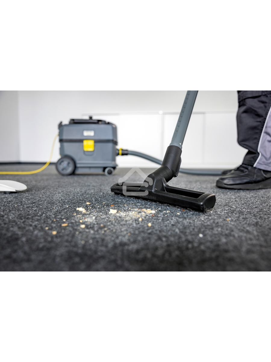 Пылесос Karcher T 10/1 Adv серый/черный, 500 Вт, уборка сухая, пылесборник мешок/контейнер, 10 л