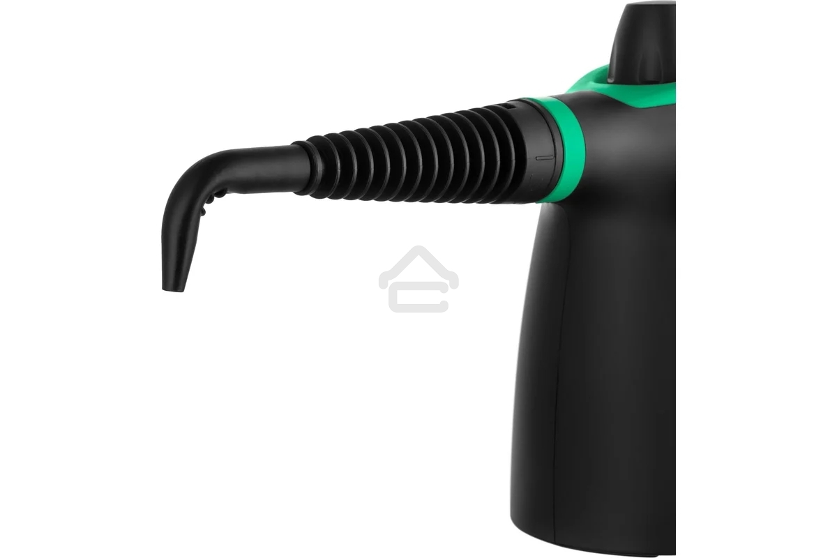 Пароочиститель ручной Kitfort КТ-9170-2 1050Вт черный/зеленый