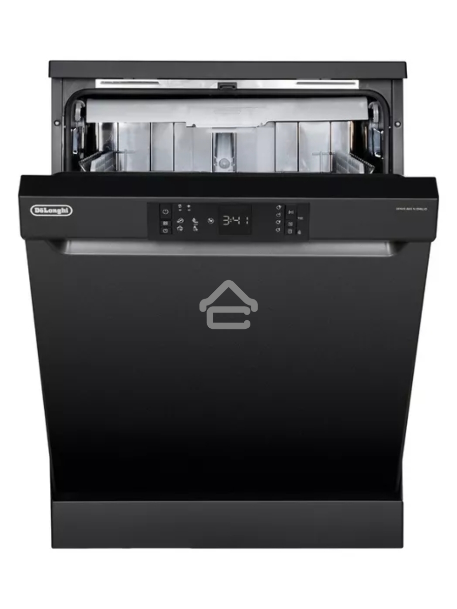 Посудомоечная машина DeLonghi DDWS 665 N Emilio, черная, 59.8 см, 13 компл., 52 дБ, класс A++