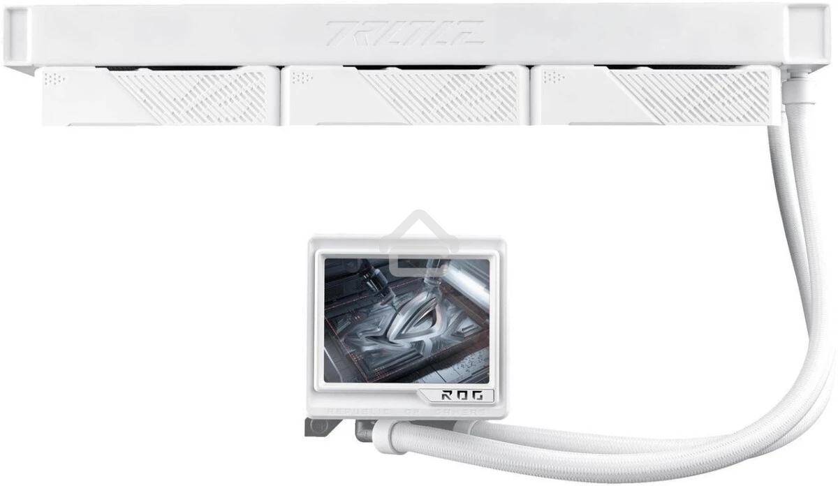 Жидкостная система охлаждения ASUS ROG RYUJIN III 360 ARGB EXTREME WHT 90RC0132-M0EAY0 белый 120мм алюминий+медь 2800rpm 36db 4-pin 305W