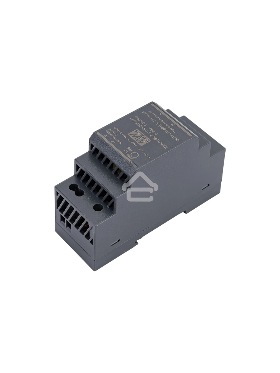 Блок питания MeanWell HDR-30-12 12В, 2А, 24Вт