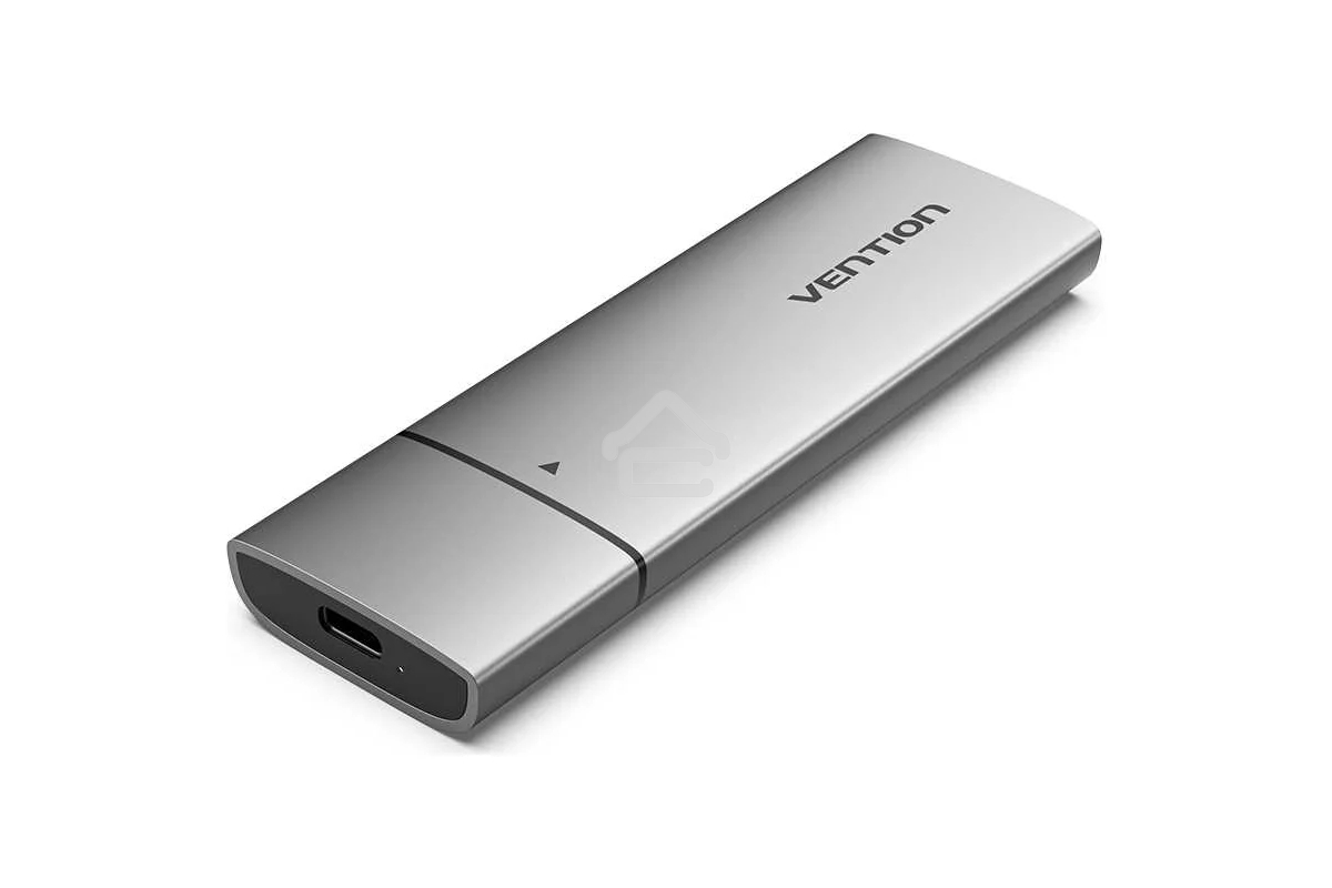 Корпус для SSD Vention USB 3.1 Gen 2-C M.2 NGFF (B-Key/B&M Key) Серый