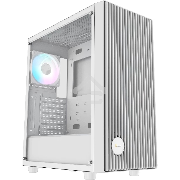 Компьютерный корпус Ocypus Gaммa C70 WH ARGB ATX/win/белый/4 ARGB fans/no PSU/Tempered Glass