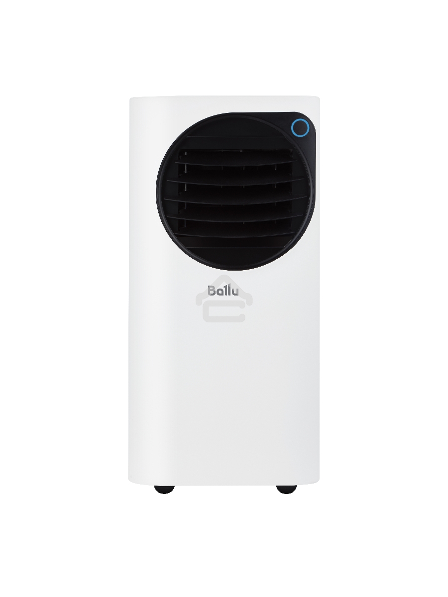 Кондиционер мобильный Ballu Eclipse BPAC-10 EPW/N6 10000 BTU, 24 м², 50 дБ, охлаждение, осушение, белый