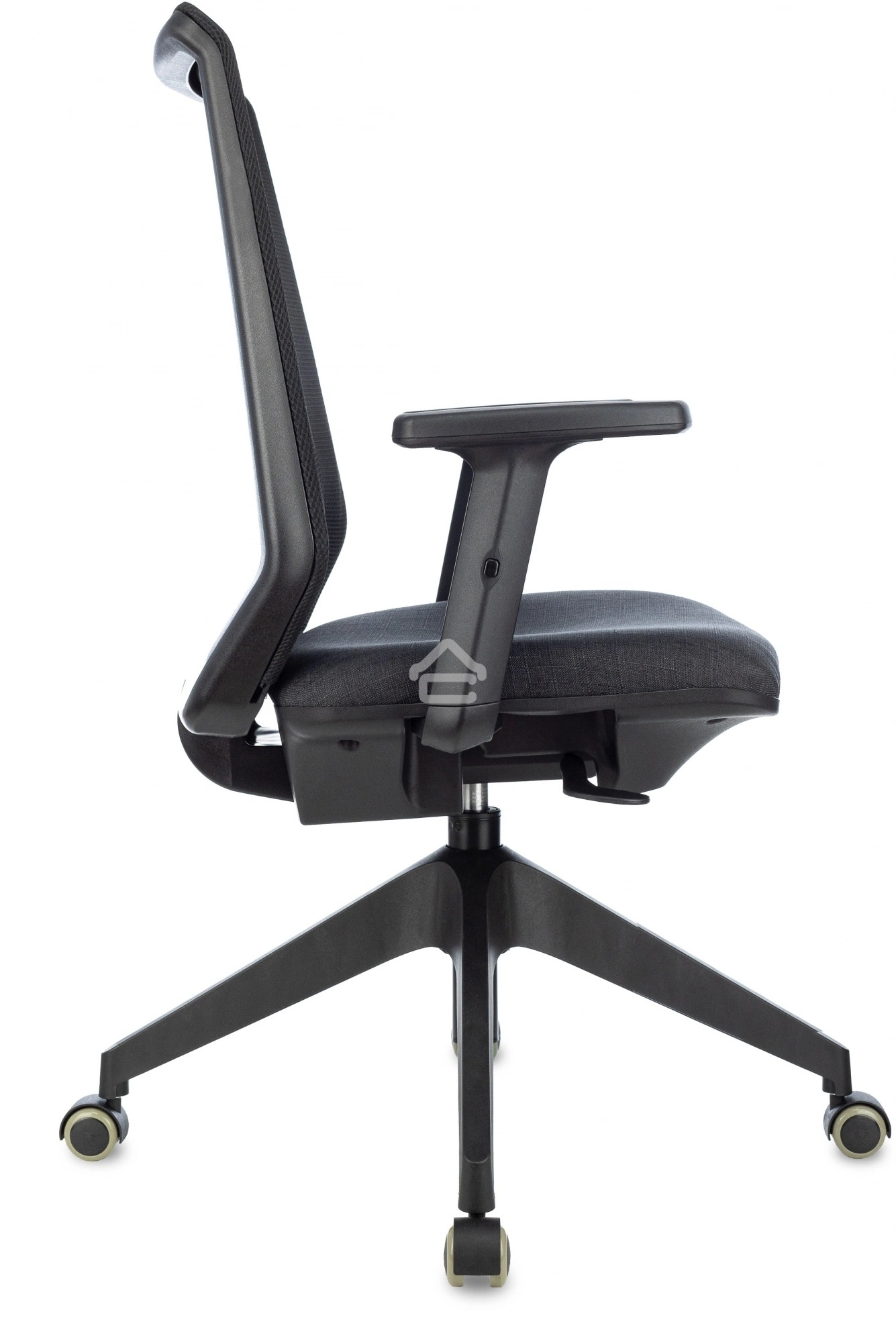 Кресло офисное Бюрократ MC-611NL черный TW-01 38-418 сетка/ткань, крестов. 4-луч. пластик