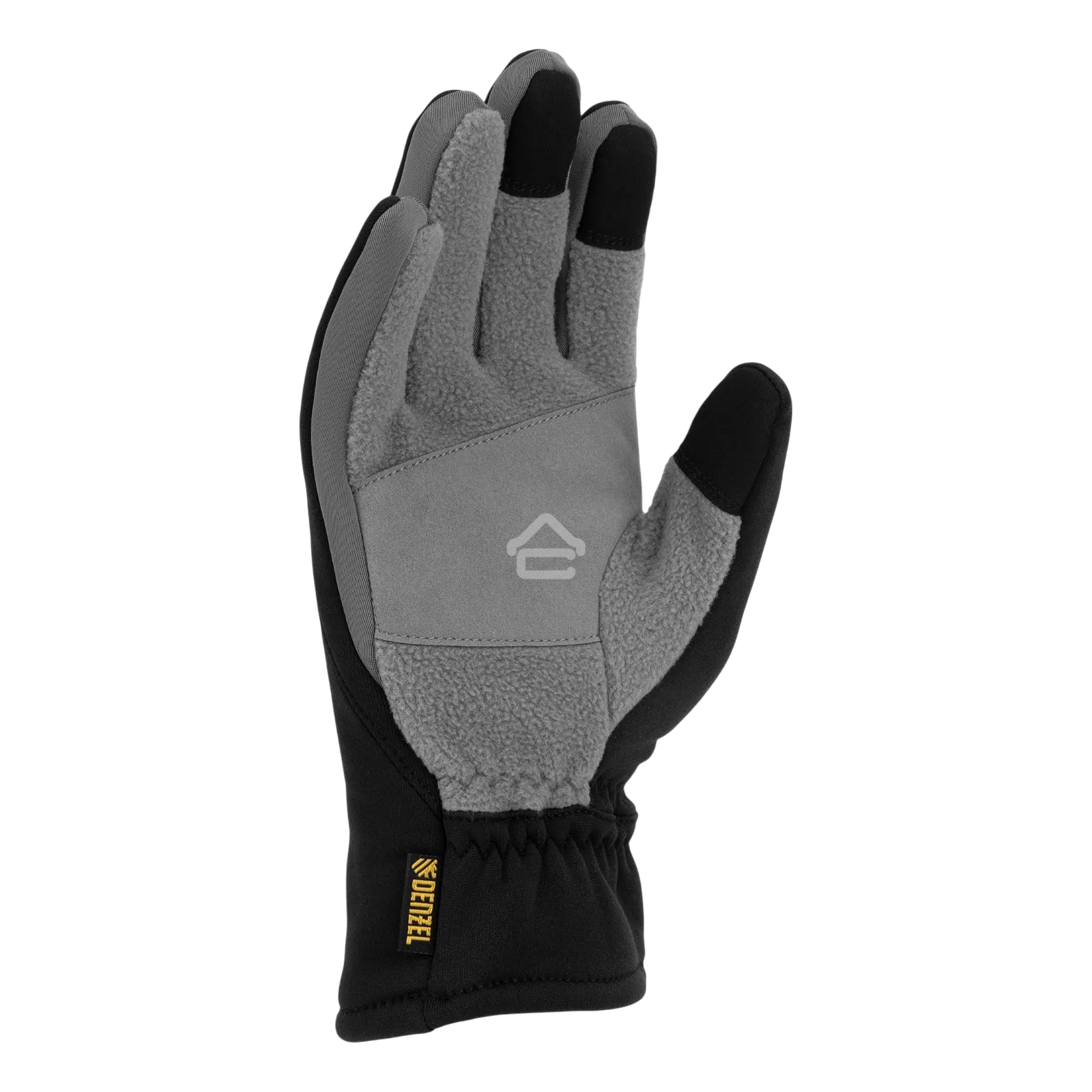 Перчатки универсальные Denzel 68086 искусственный мех, работа с сенсорным экраном, размер 8