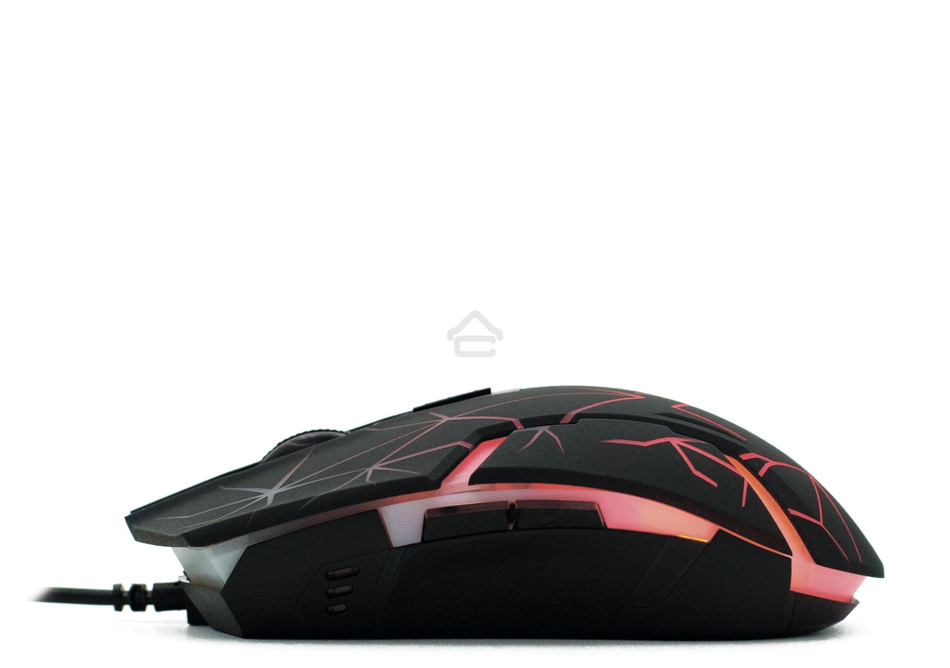 Мышь проводная Oklick 701G черный, 3600 dpi, USB, кнопки - 6