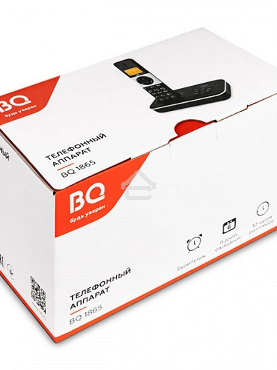 Радиотелефон DECT BQ 1865 черный/белый