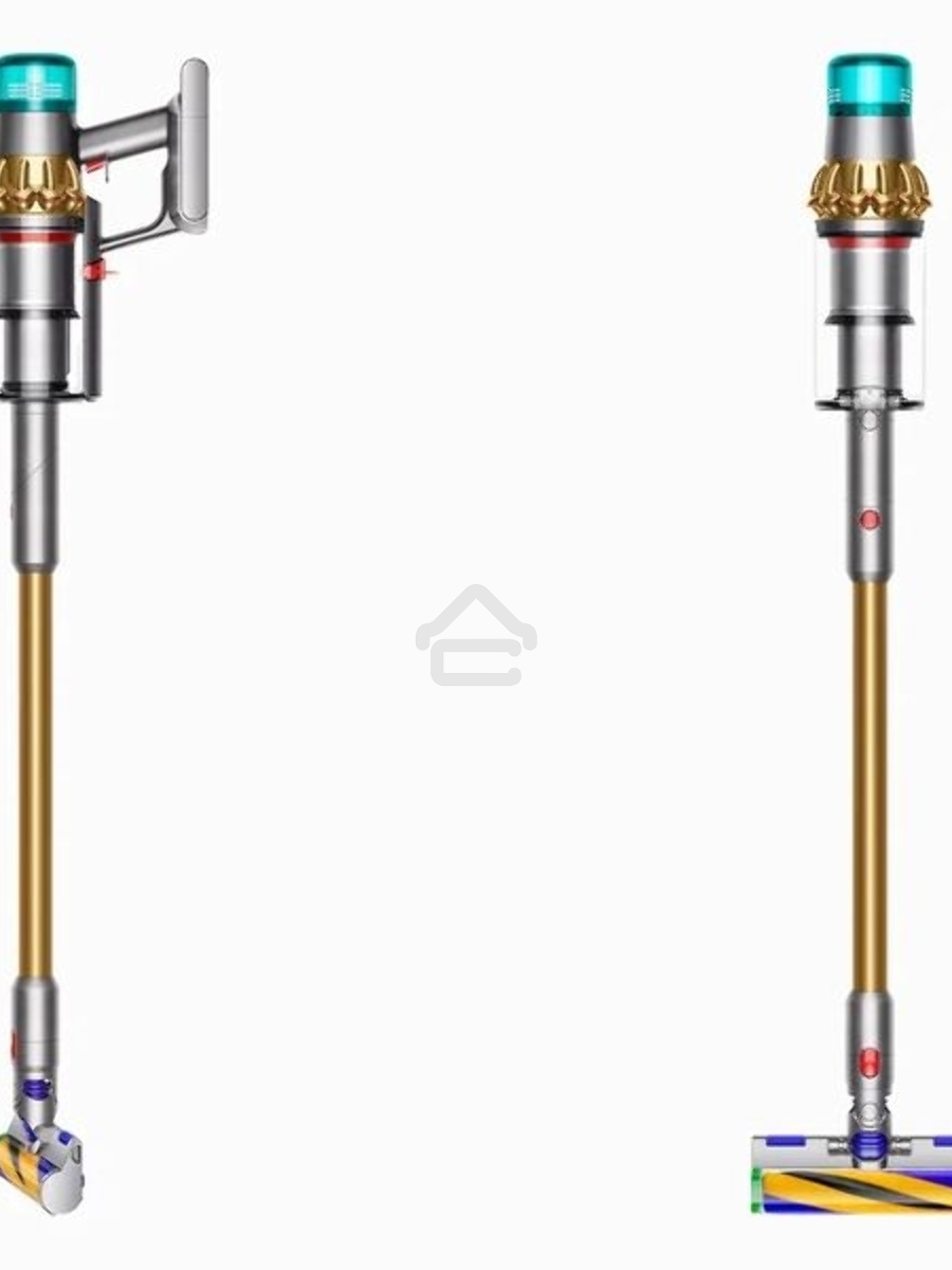 Пылесос вертикальный/ручной Dyson SV47 V15 DT золотистый, питание от аккумулятора, 240 Вт, уборка сухая, пылесборник 0.77 л, работа от АКБ max 60 мин