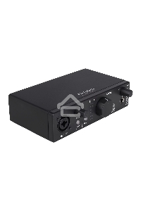 Аудиоинтерфейс USB Arturia MiniFuse 1 Black [800101] 24бит/192кГц, комбинированный разъем XLR и 6.3 мм для записи инструментов и вокала с фантомным питанием 48 В, выходы на монитор (L/R Jack), выход для наушников