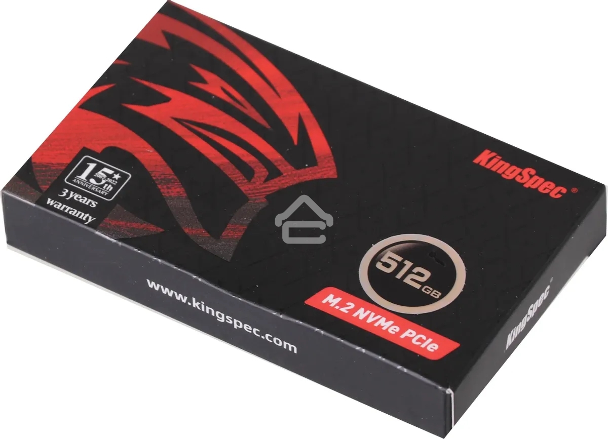 Накопитель SSD Kingspec PCI-E 4.0 x4 512Gb XF-512 M.2 2280