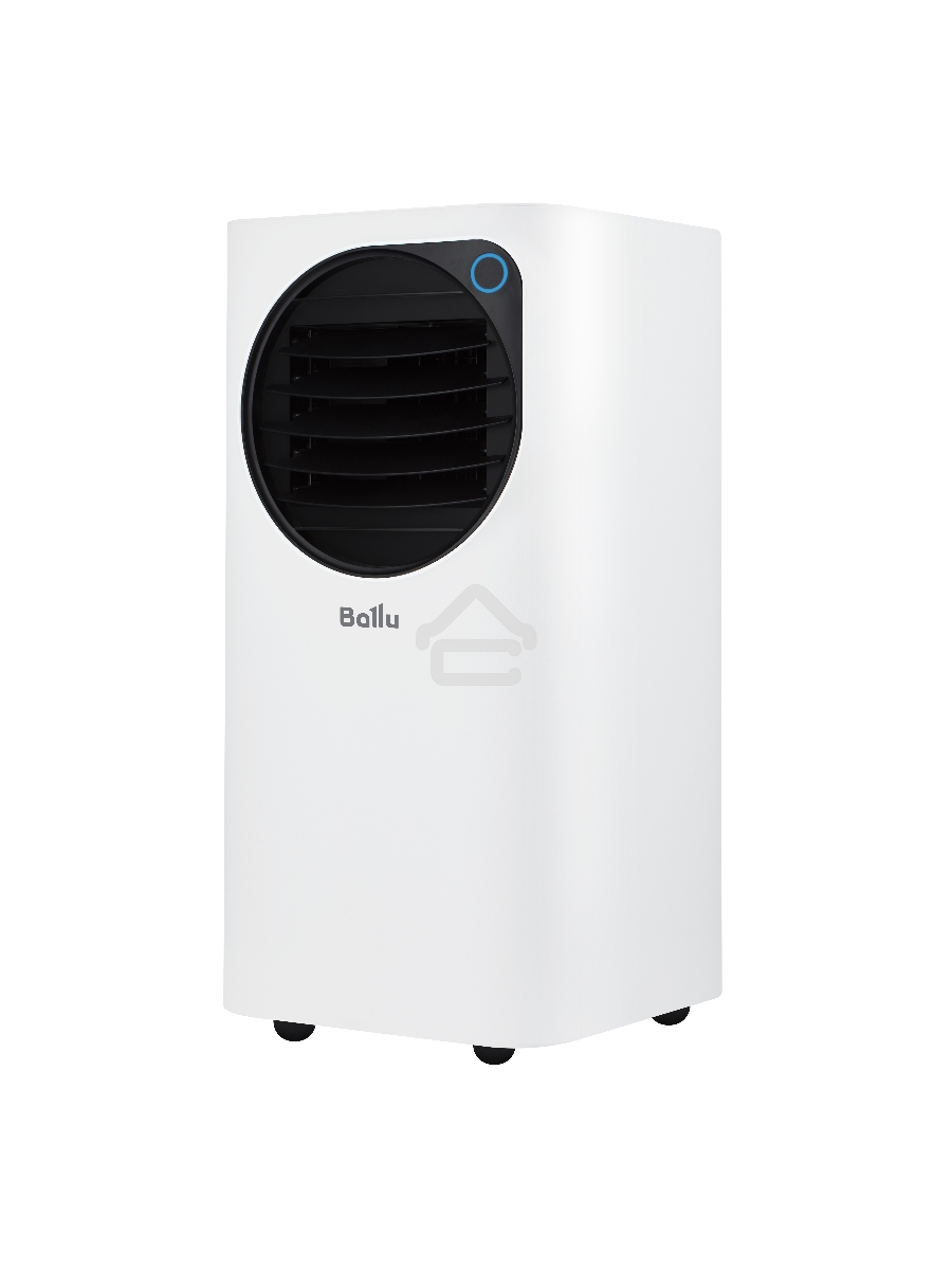 Кондиционер мобильный Ballu Eclipse BPAC-10 EPW/N6 10000 BTU, 24 м², 50 дБ, охлаждение, осушение, белый