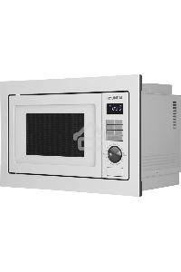 Микроволновая печь встраиваемая Hyundai HBW 2544 WG белый, 25 л, 900 Вт, переключатели - кнопки/поворотный механизм