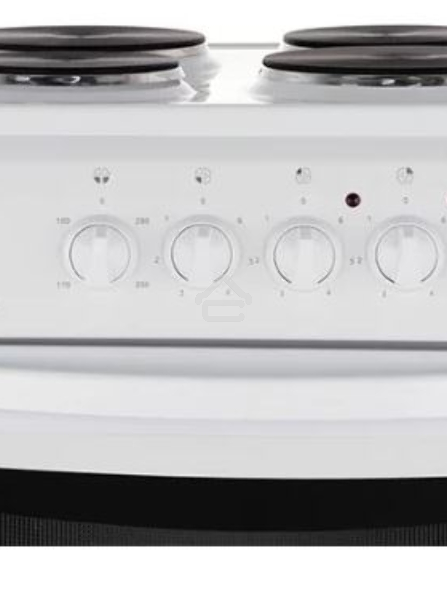 Плита электрическая Flama AE 1401 W белый, конфорок 4 шт, духовка 50 л, 50 см x 85 см x 60 см